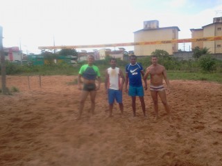 Outra partida interessante entre as duplas Adauto/Jailson - Jorge/Célio (Bombado)